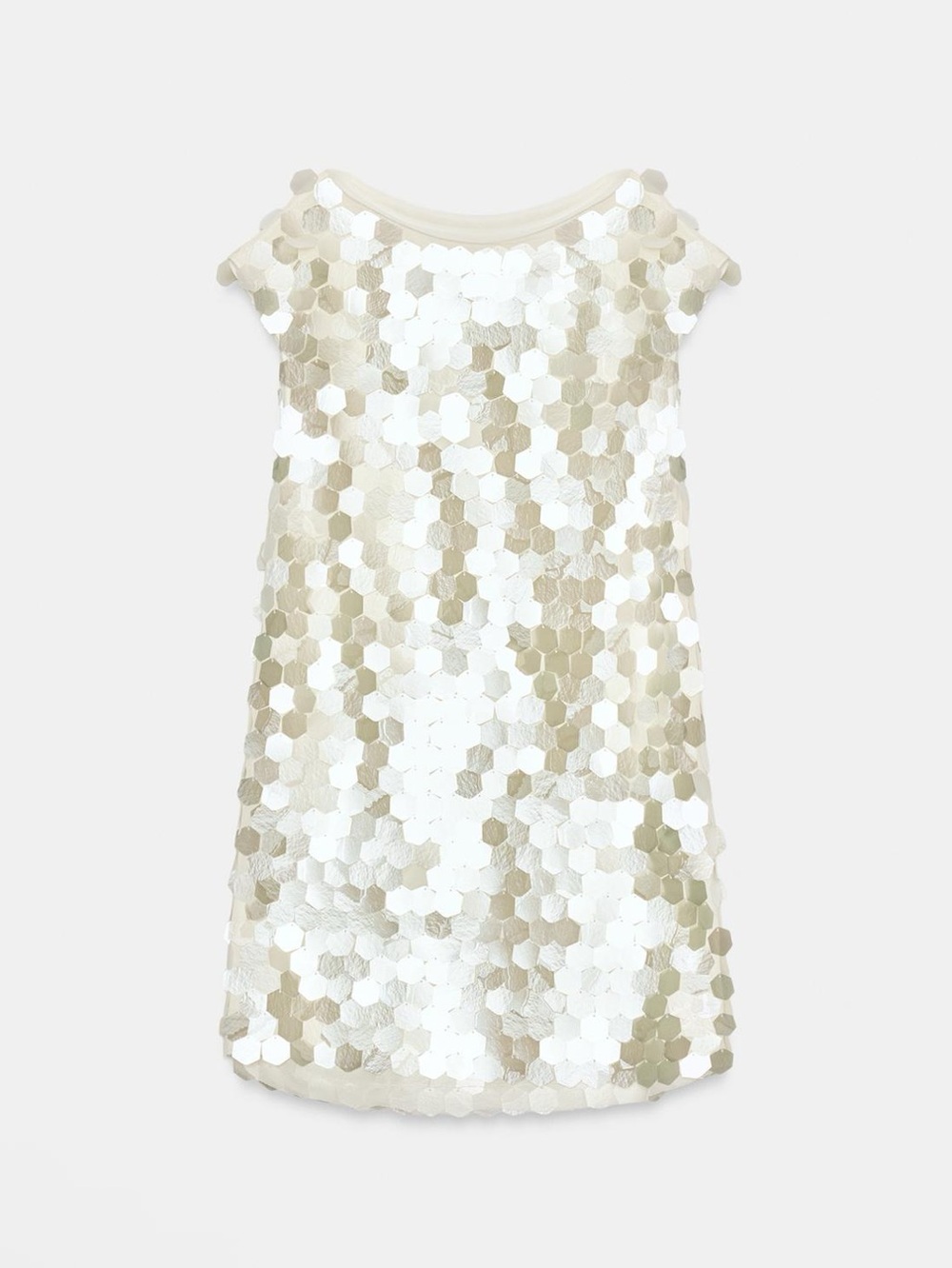 Zara ZW COLLECTION SEQUIN MINI DRESS - Picture 6 of 8